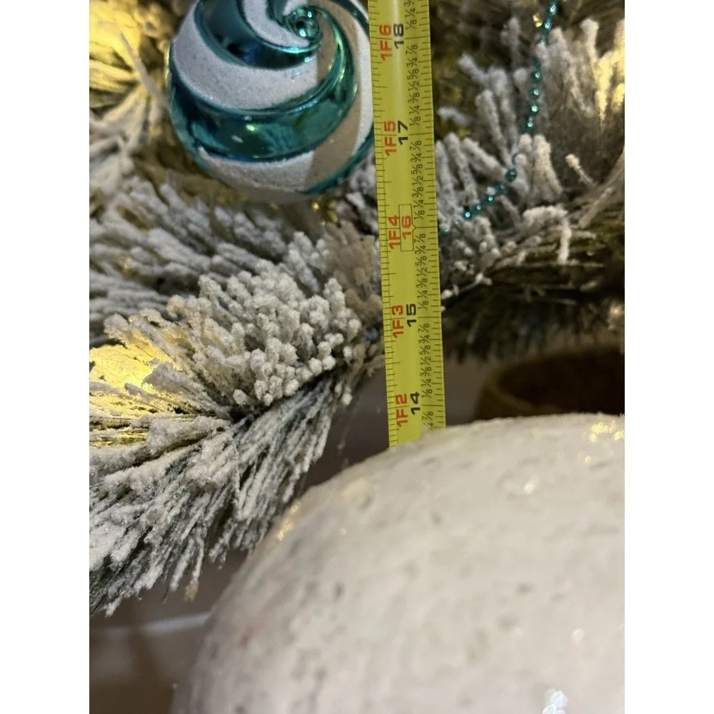Vintage Bethany Lowe Designe Snowman With Drum/Sticks Papier Mache 15